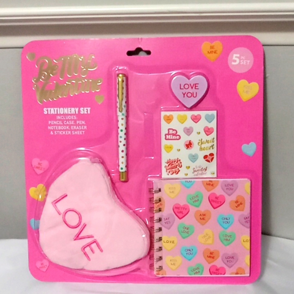 Valentines Day Stationery Set 💘💕🧡🩷❤️💛💚💙🩵💜🤍